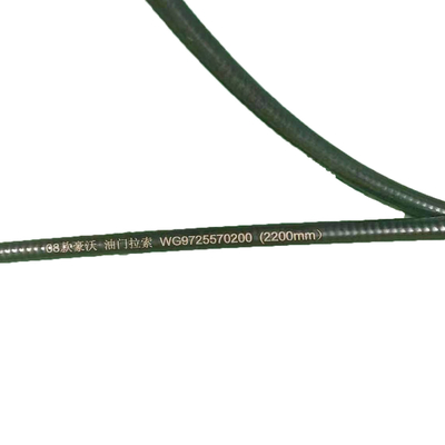 Applicable Truck HOWO Accelerator Cable Wg9725570200 2.2m Long for Wheel Driving System