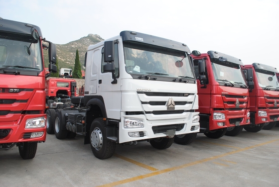 Secure Payments Sinotruk HOWO 6X4 Tractor Truck 371HP/420HP Heavy Duty Chinese Trucks