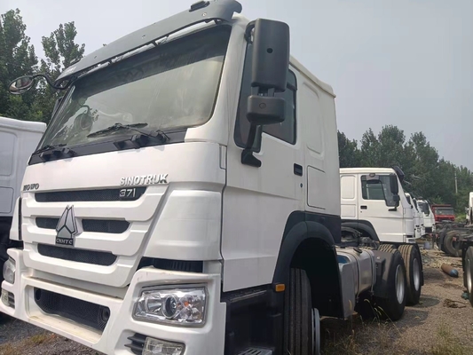 Second-Hand Sinotruk HOWO Tractor Truck Head with ISO Certification Secure Payments