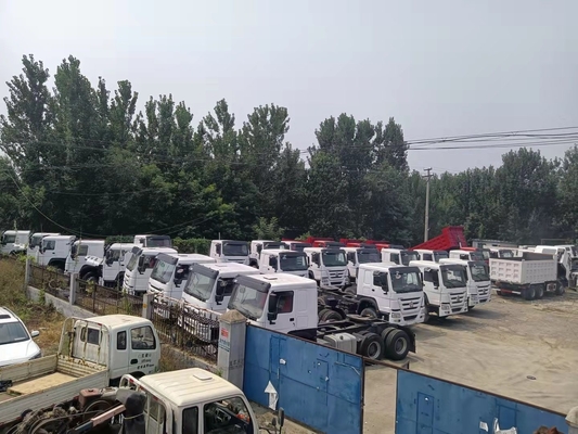 Second-Hand Sinotruk HOWO Tractor Truck Head with ISO Certification Secure Payments