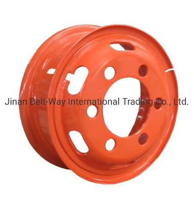 Steel Heavy Duty Truck Rim with Customized Design and Qualit