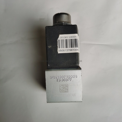 Wg9100710008 Part Number 100% Tested Standard Sinotruk HOWO Solenoid Valve Double Plug