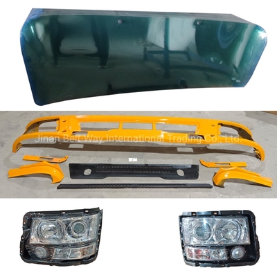 Shacman Delong F3000 F2000 Truck Parts Bumper DZ93189932130 15.5 Kgs for Heavy Duty Trucks