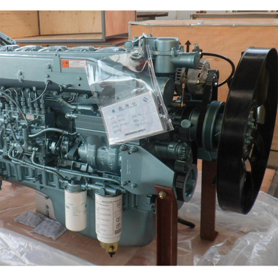 High Power Sinotruk HOWO Truck Diesel Engine with Turo-Charging Interc Cooling Cylinder