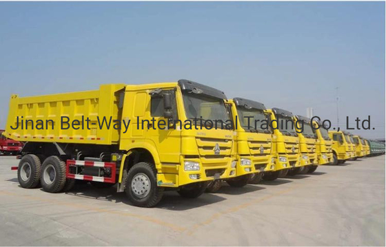 Tubeless Tire Design Used Sinotruk HOWO Dump Truck 5tons 6tons Dumper Truck for Market