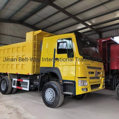 Tubeless Tire Design Used Sinotruk HOWO Dump Truck 5tons 6tons Dumper Truck for Market