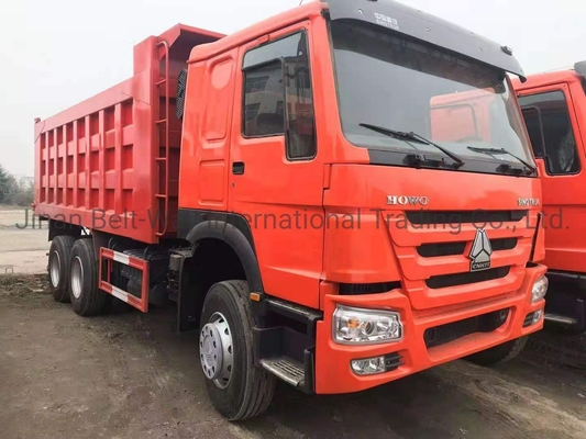 351-450hp HOWO 6X4 16 20 Cubic Meter 10 Wheel Tipper Truck with Tubeless Tire Design