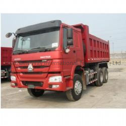 Manual Transmission Used HOWO Dump Truck 10 Wheels 30ton Heavy Duty Mining Vehicle