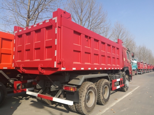 Sinotruk HOWO Dump Trucks Heavy Duty Tipper Trucks 5800*2300*1500mm with Consumption