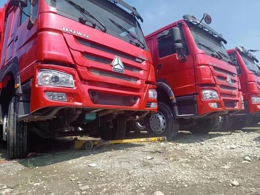 Tubeless Tire Design Sinotruk HOWO 336-380HP Dump Trucks in with Horsepower 351-450hp