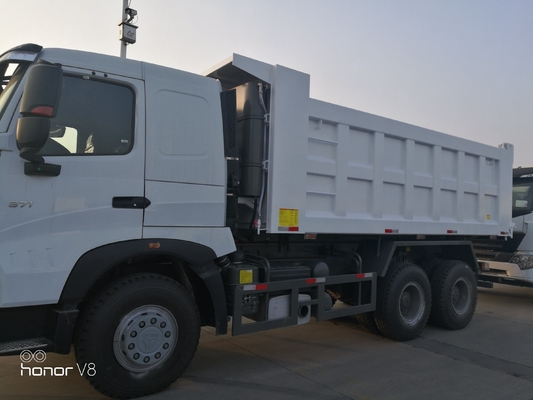 Tubeless Tire Design Sinotruk HOWO 336-380HP Dump Trucks in with Horsepower 351-450hp