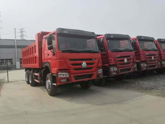After Dumping Heavy Duty 336-375 HP Used Dump Truck 6*4 Tipper with Engine Capacity＞8L