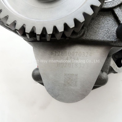 Standard 612600070299 48mm Single Stage Oil Pump for Weichai Wp12 and Wd12 Engine