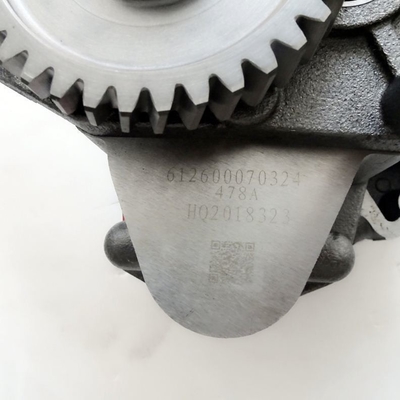 Truck Spare Parts Weichai Wd618 Oil Pump 612600070299 Perfect for customer requirements