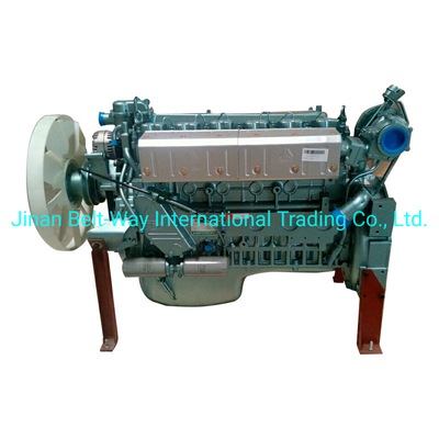 Standard Black Sinotruk HOWO Truck Parts Wd615.47 Diesel Engine Compltely Hw47070107