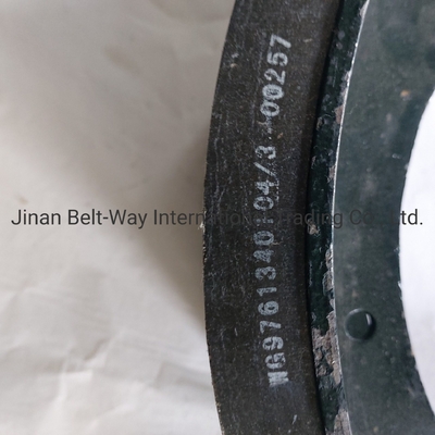 Sinotruk HOWO Truck Brake Shoes Wg9761340104-3 with Front Axle Driving System Parts