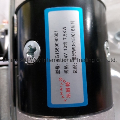 Sinotruk HOWO Truck Parts Truck Spare Parts Starter Motor Vg1560090001 Secure Payments