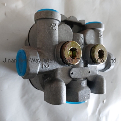 Truck Spare Parts Four Circuit Protection Valve Wg9000360366 for Sinotruk HOWO Truck