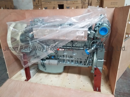 Front Axle Driving System Parts 420HP D12 42 Diesel Engine Assembly for Sinotruk