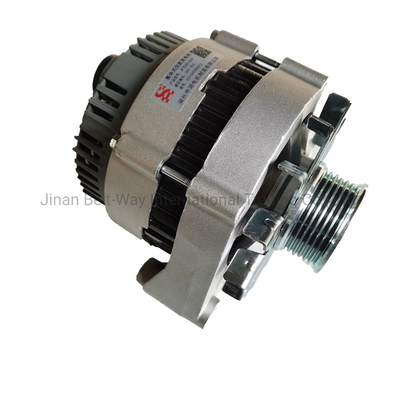 28V Voltage Alternator Vg1560090012 for Sinotruk HOWO Dump Truck Engine Part in Black