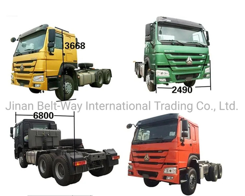 Max Speed 101km/h Four Wheel Tractor Parts For 6*4 Driving Type At Affordable